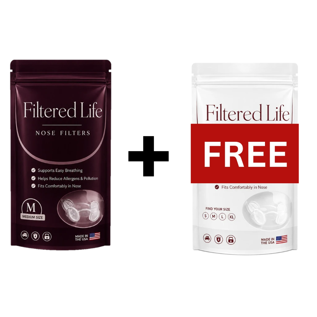 Filtered Life Nose Filters Refill – 30-Day Supply