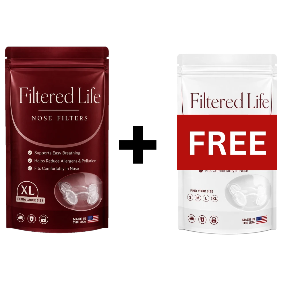 Filtered Life Nose Filters – Buy 1 + Get 1 Free (10-day supply)