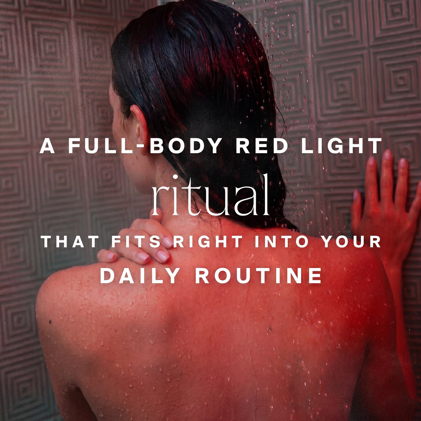 Filtered Life - Red Light Shower head