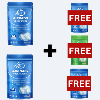 Filtered Life Nose Filters – Buy 2 + Get 3 Free (40-day supply)