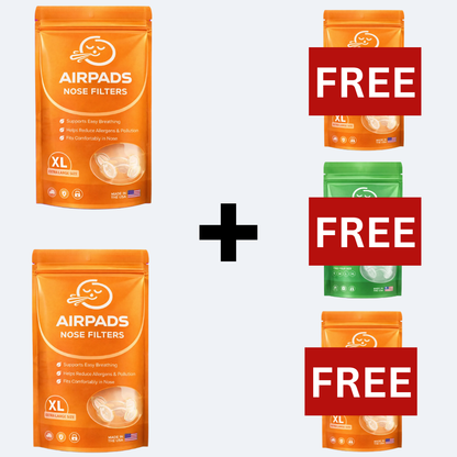 Filtered Life Nose Filters – Buy 2 + Get 3 Free (40-day supply)