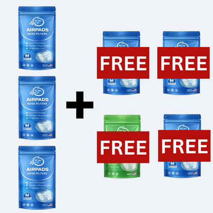 Filtered Life Nose Filters – Buy 3 + Get 4 Free (60-day supply)