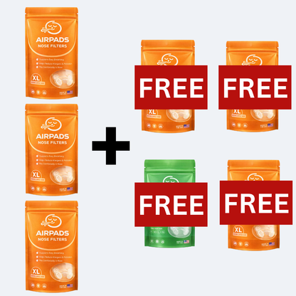 Filtered Life Nose Filters – Buy 3 + Get 4 Free (60-day supply)
