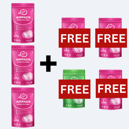 Filtered Life Nose Filters – Buy 3 + Get 4 Free (60-day supply)