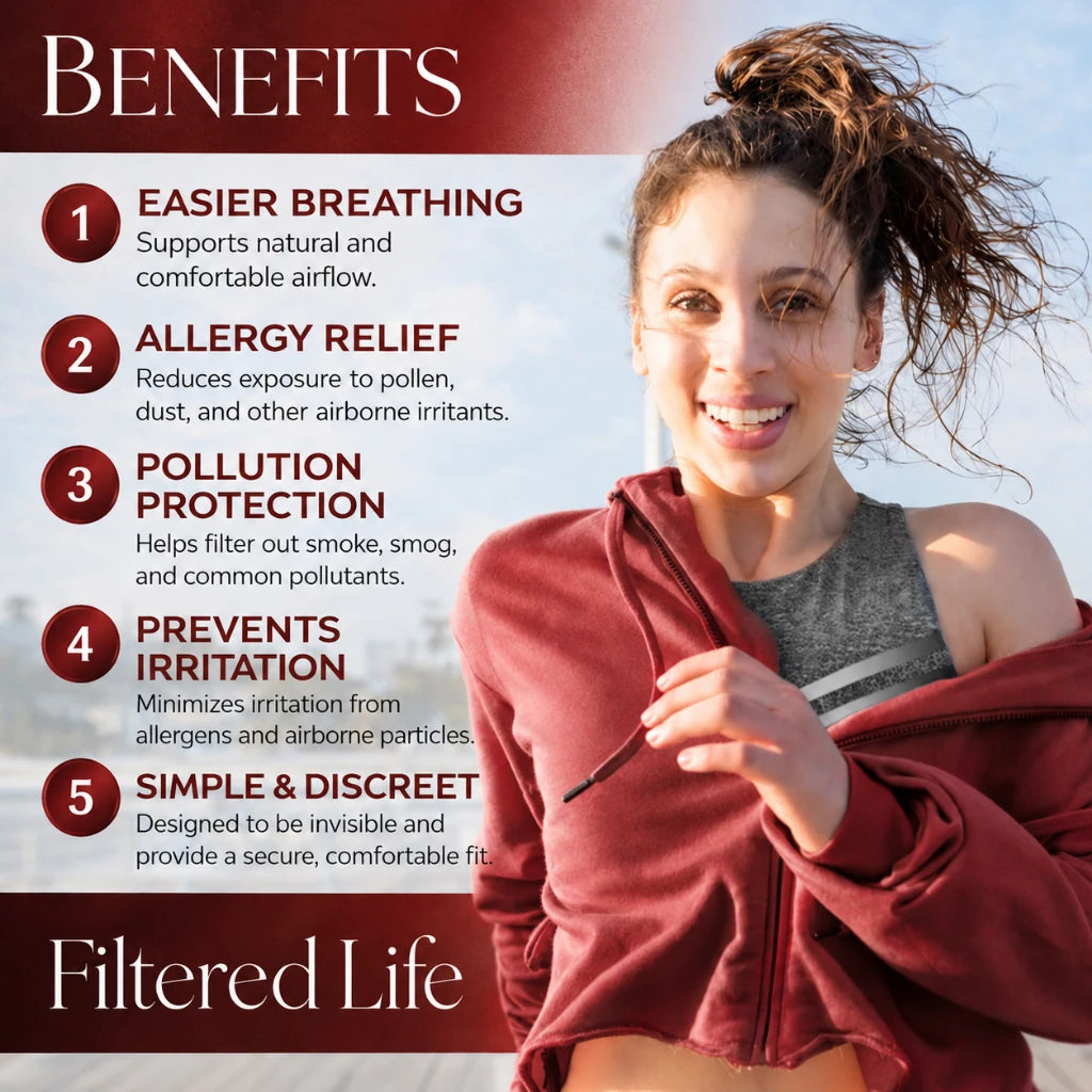 Filtered Life Nose Filters — Breathe Cleaner. Feel More Balanced. Naturally.