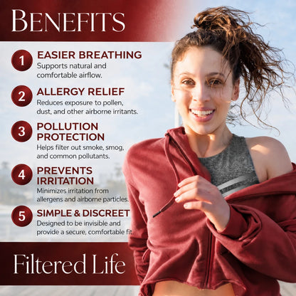 Filtered Life Nose Filters — Breathe Cleaner. Feel More Balanced. Naturally.