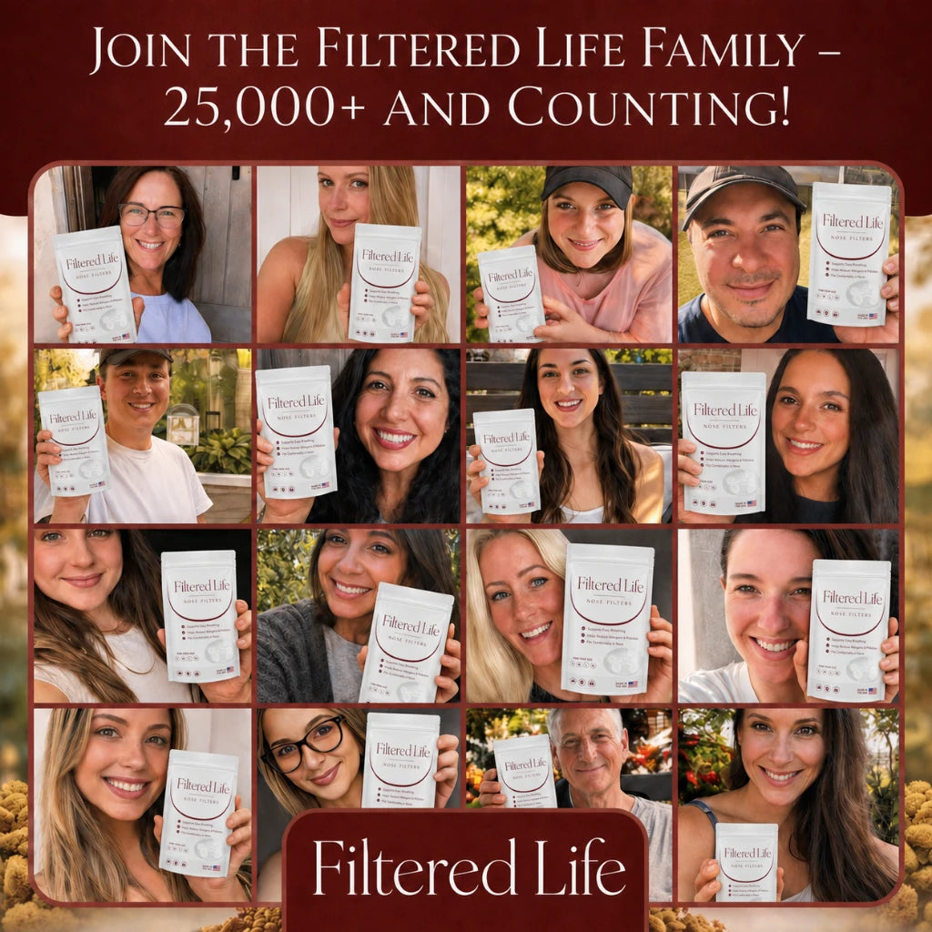 Filtered Life Nose Filters — Breathe Cleaner. Feel More Balanced. Naturally.