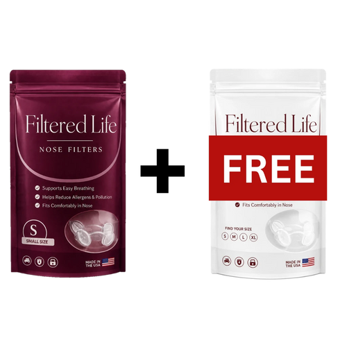 Filtered Life Nose Filters – Buy 1 + Get 1 Free (10-day supply)