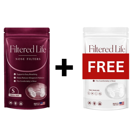 Filtered Life Nose Filters – Buy 1 + Get 1 Free (10-day supply)