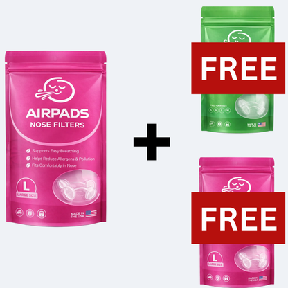 Filtered Life Nose Filters – Buy 1 + Get 2 Free (20-day supply)
