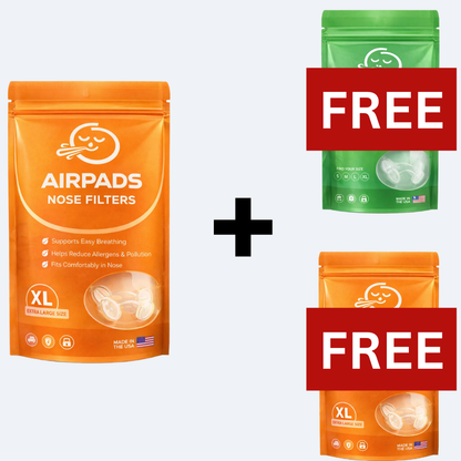 Filtered Life Nose Filters – Buy 1 + Get 2 Free (20-day supply)