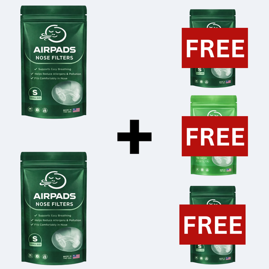 Filtered Life Nose Filters – Buy 2 + Get 3 Free (40-day supply)