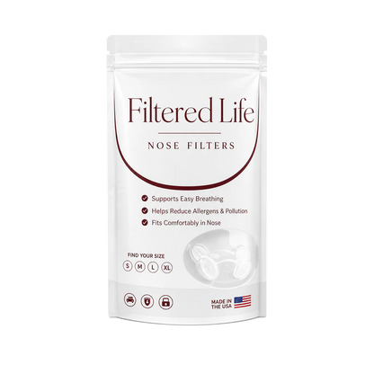 Filtered Life nose filters pouch