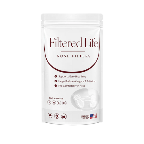 Filtered Life nose filters pouch