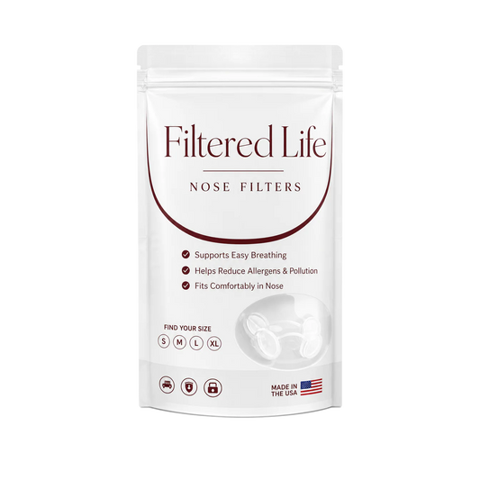 Filtered Life nose filters pouch