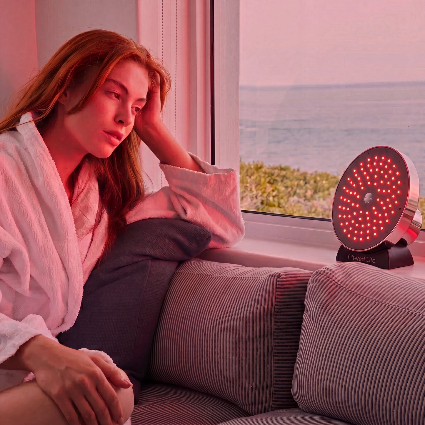 Filtered Life - Red Light Shower head