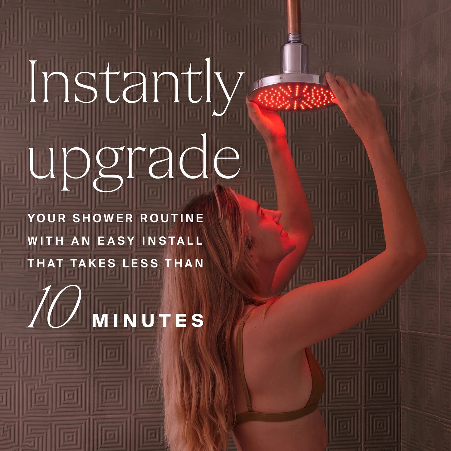 Filtered Life - Red Light Shower head